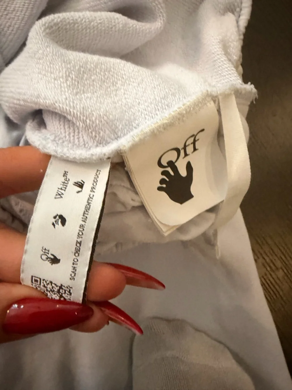 Off-White Joggers XS Sky Blue Sweatpants Virgil Abloh Rare Set Piece - Picture 10 of 16